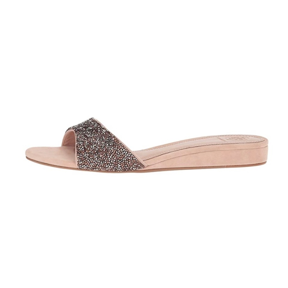 New Tory Burch Elodie Suede Slide - Picture 9 of 16
